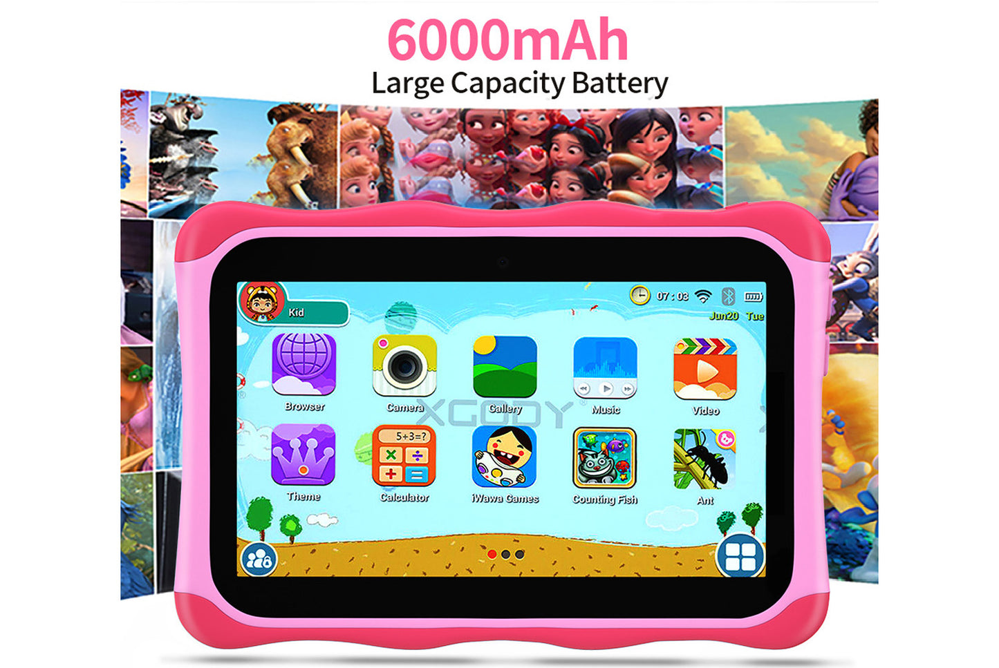 Children's Gaming and Learning Tablet