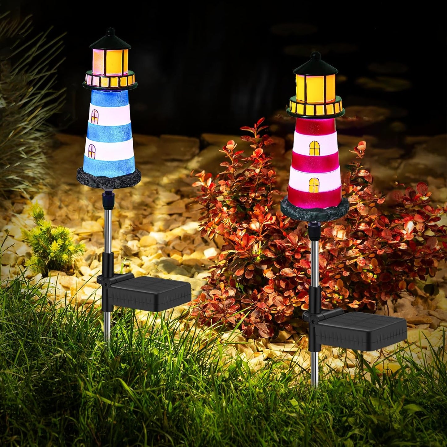 Solar Beacon LED Outdoor Decorative Light