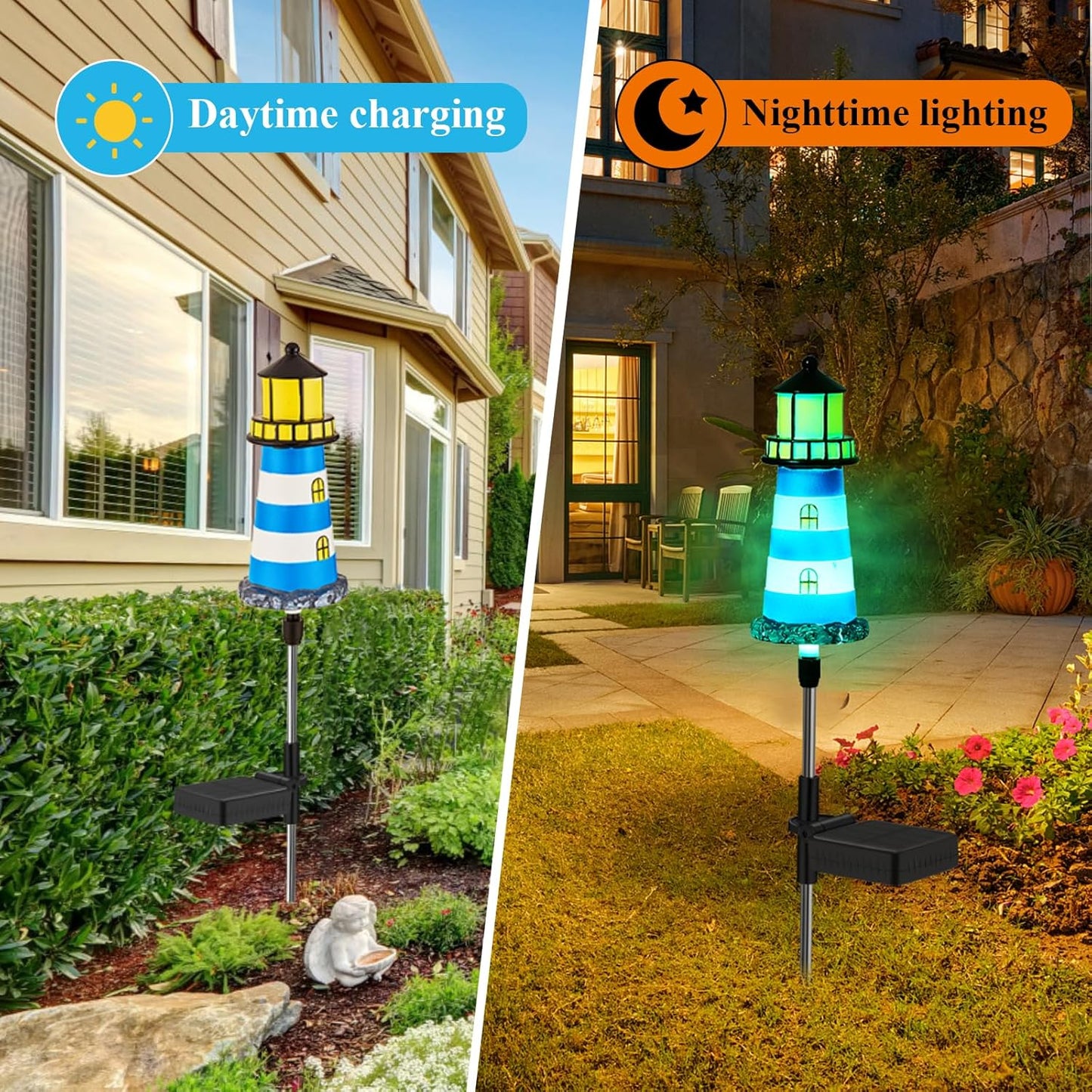 Solar Beacon LED Outdoor Decorative Light