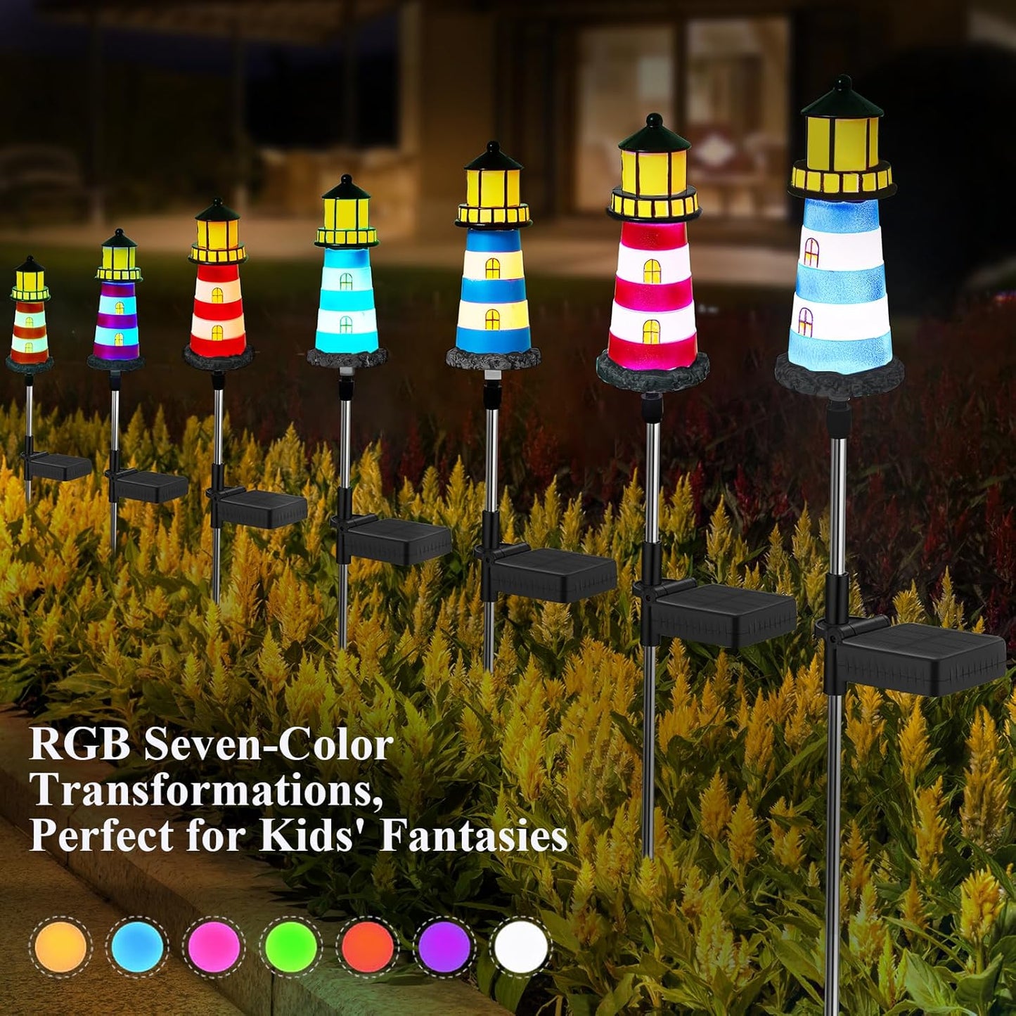Solar Beacon LED Outdoor Decorative Light