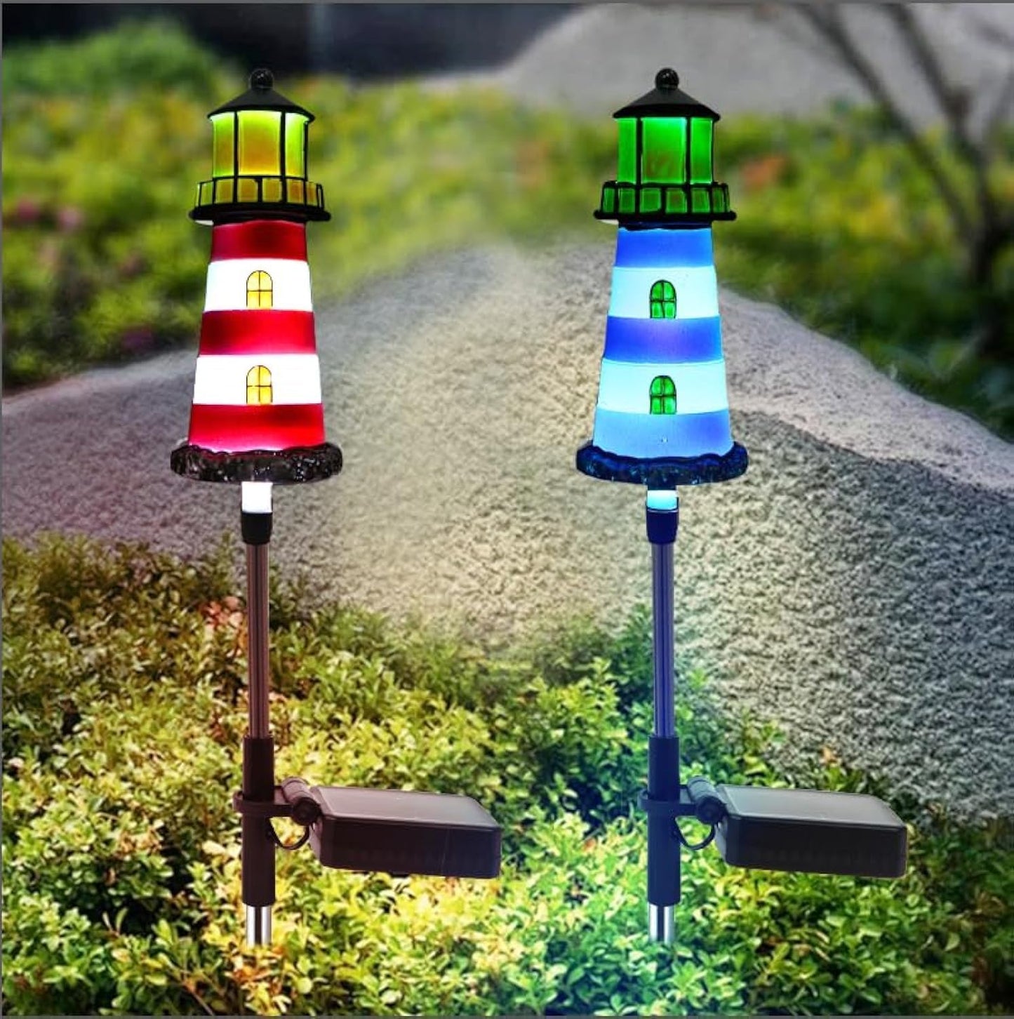 Solar Beacon LED Outdoor Decorative Light