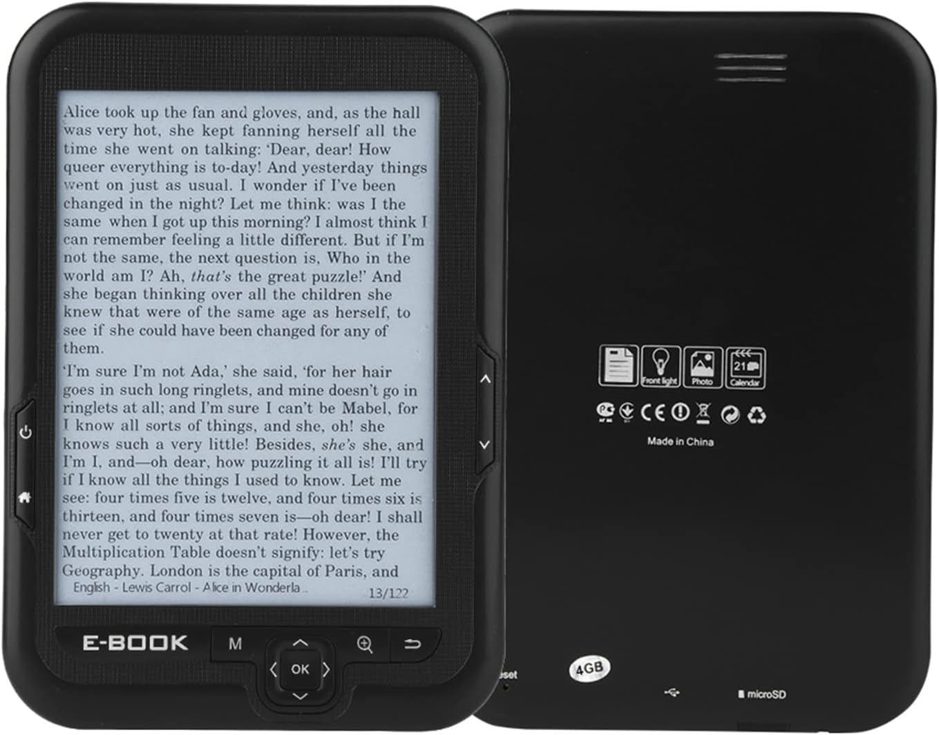 6-inch ink screen e-book reader