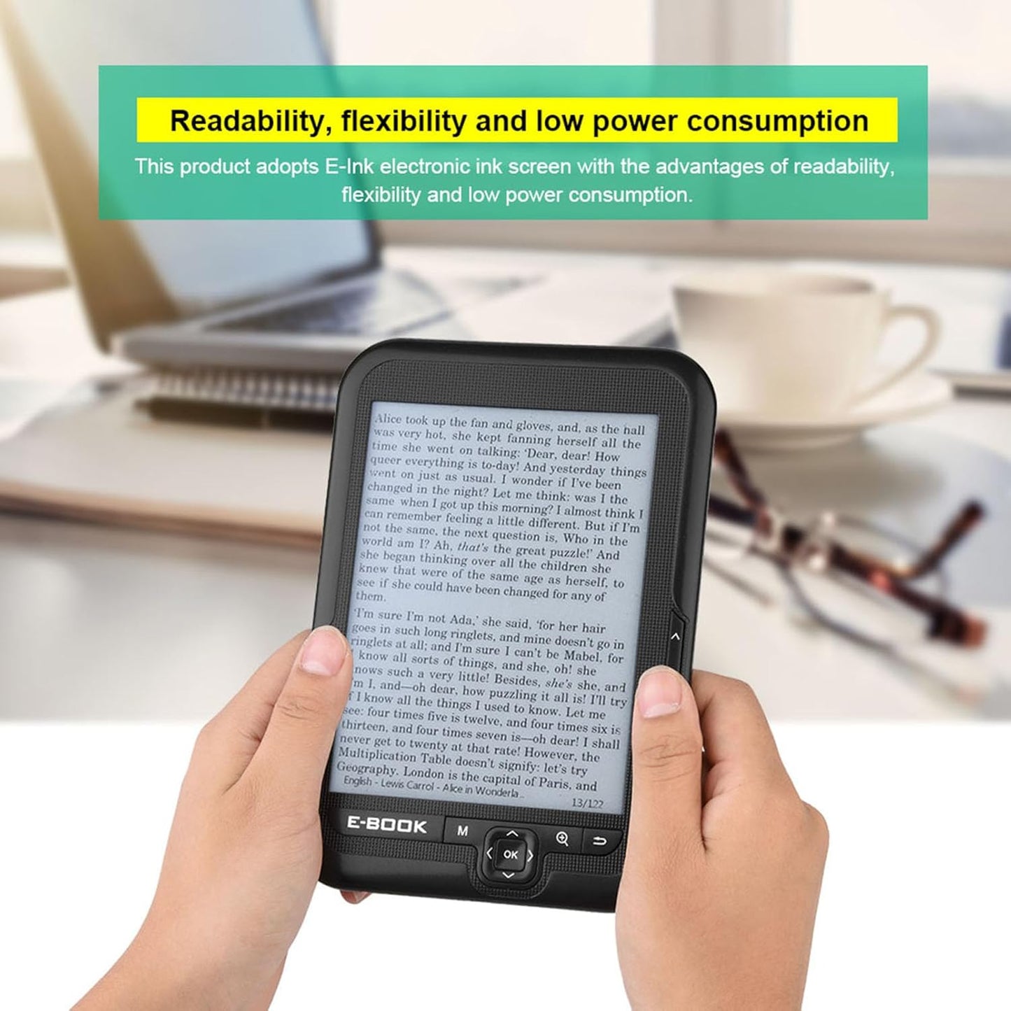 6-inch ink screen e-book reader