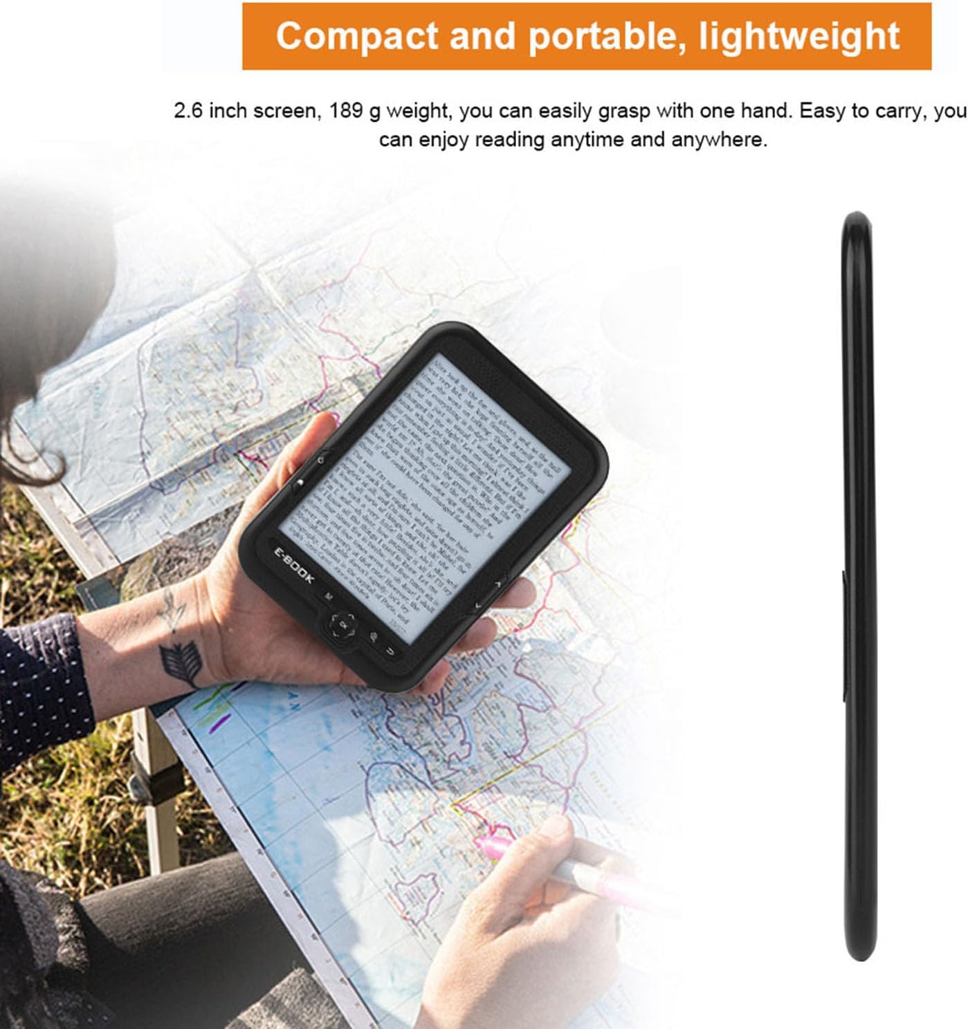 6-inch ink screen e-book reader