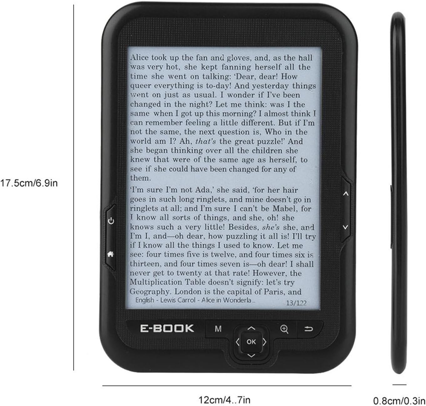 6-inch ink screen e-book reader