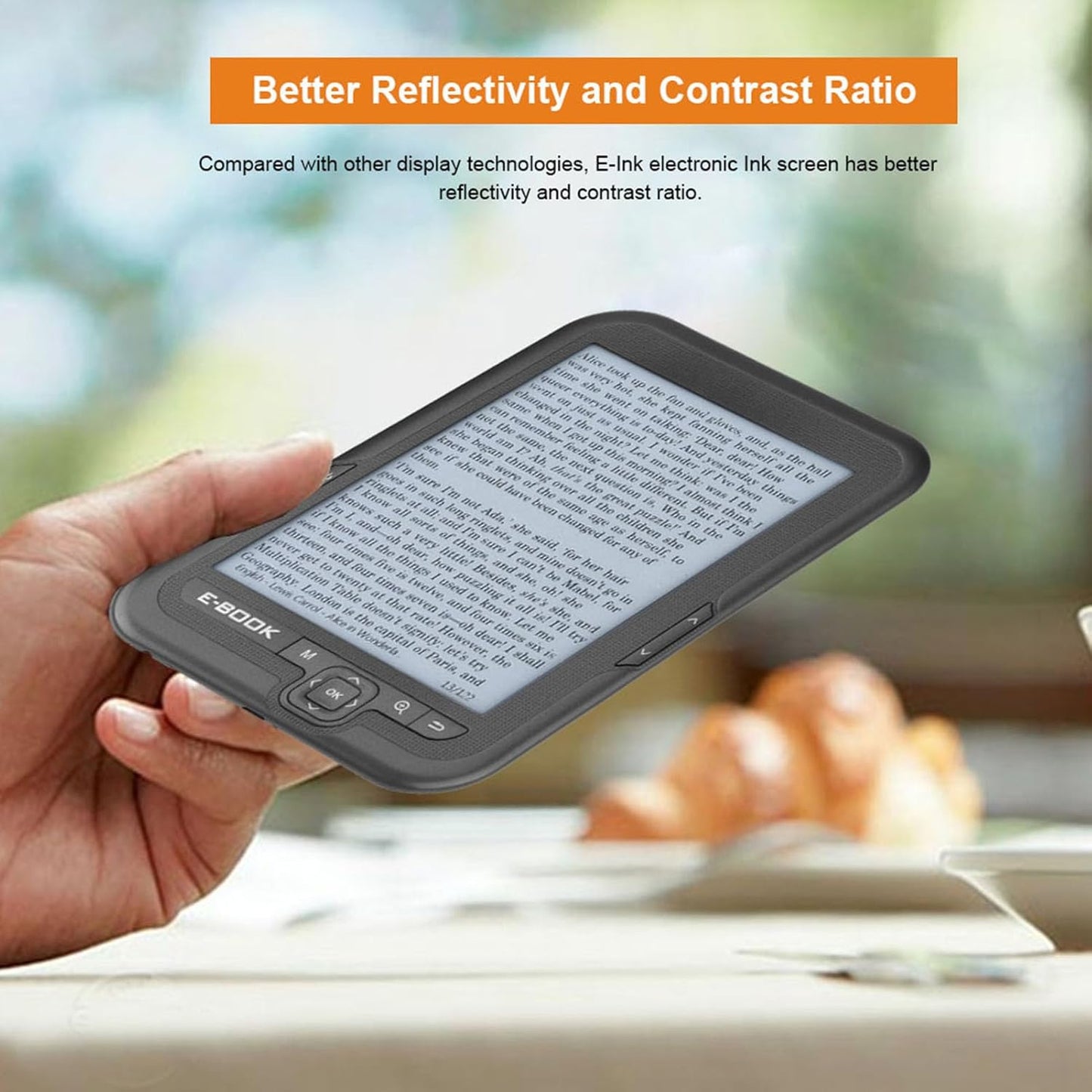 6-inch ink screen e-book reader