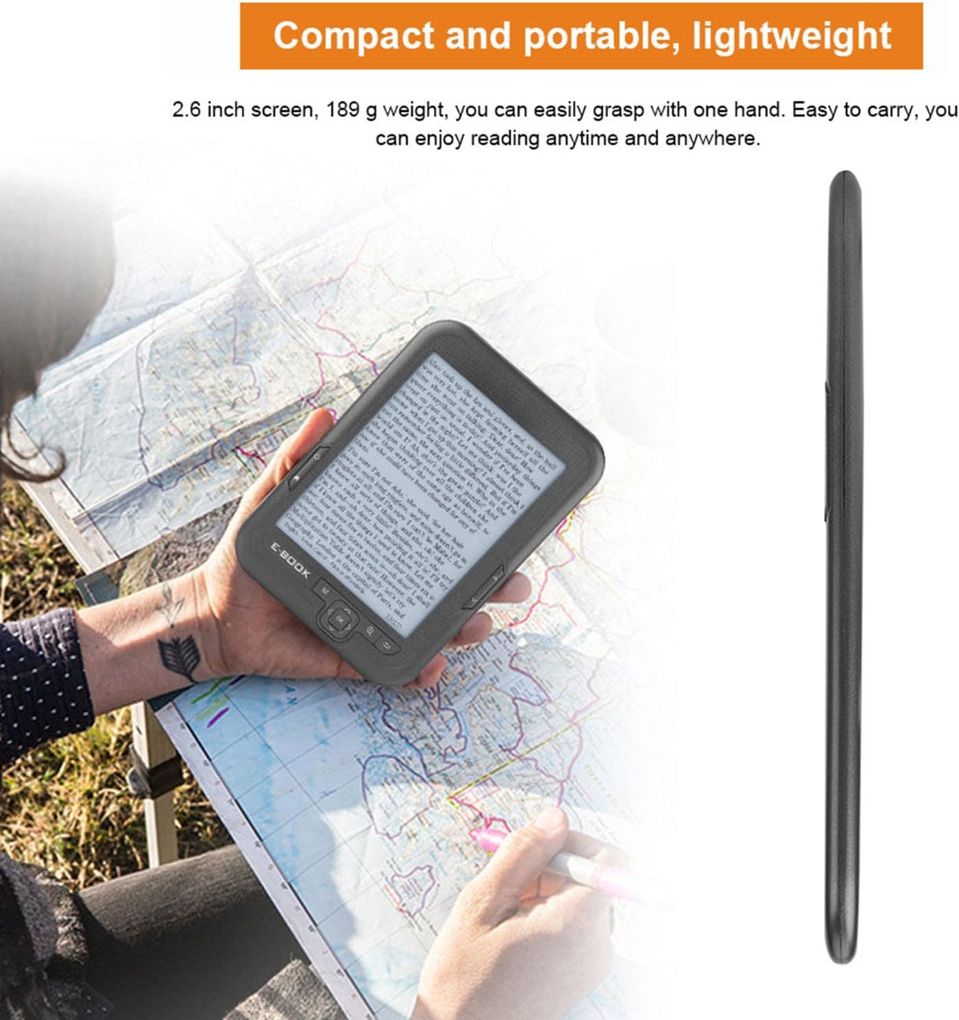 6-inch ink screen e-book reader