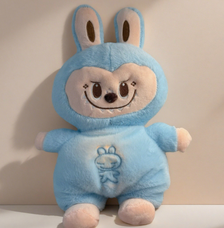 Breathing Labubu Plush Doll