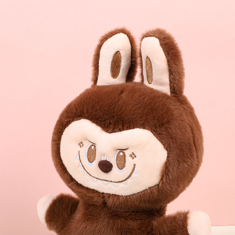 Breathing Labubu Plush Doll