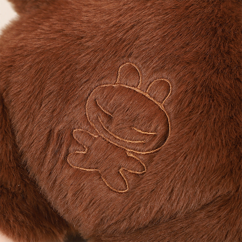 Breathing Labubu Plush Doll