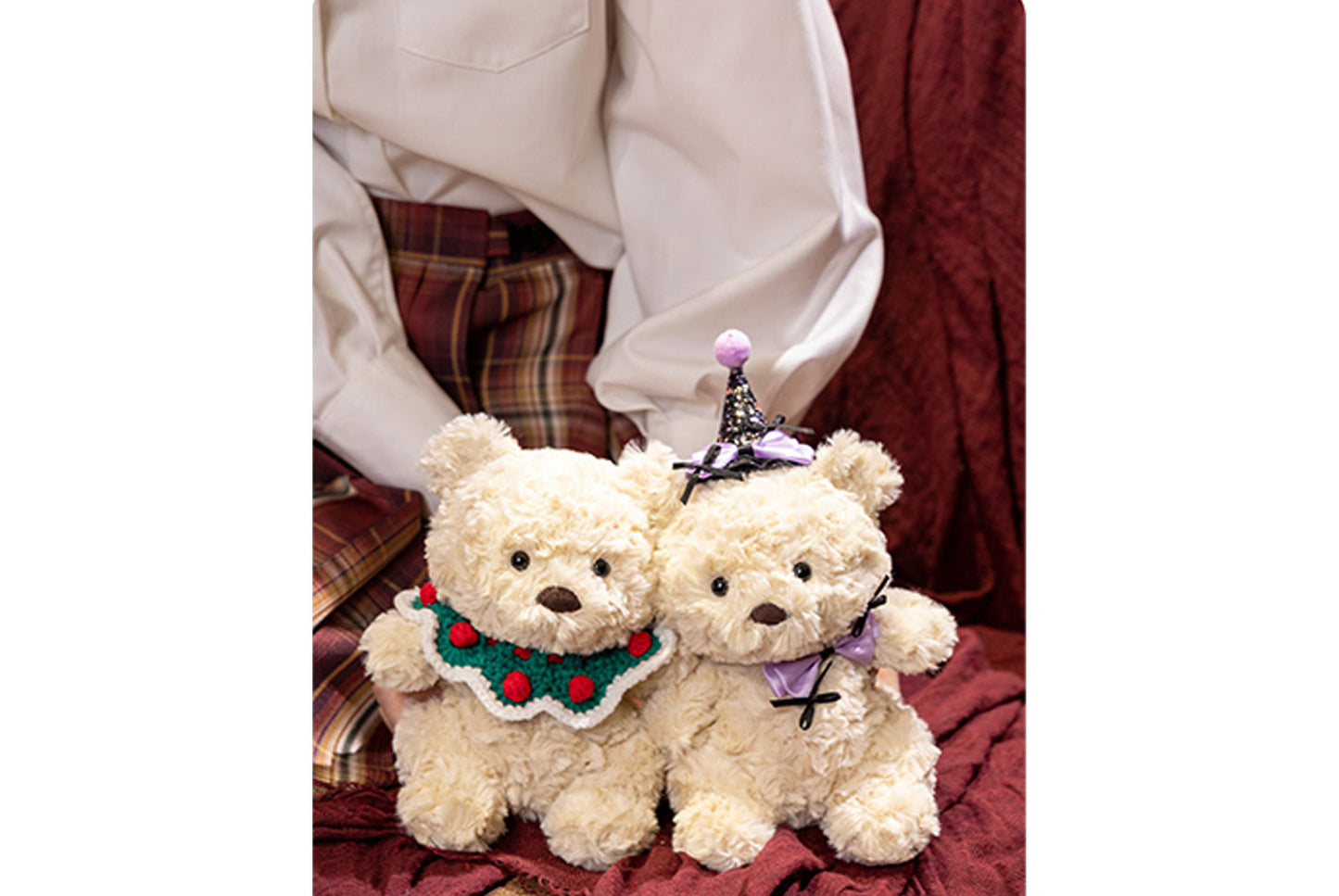 **Halloween Christmas Cubs Bear Plush Teddy Bear**