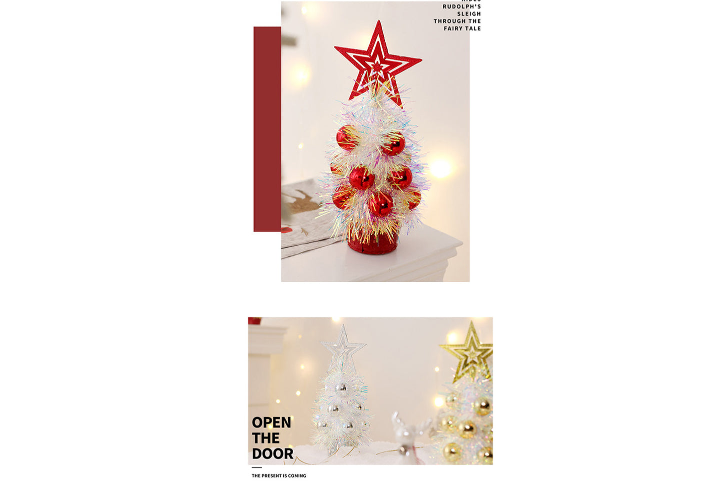 **Mini Wool Christmas Tree Ornament**