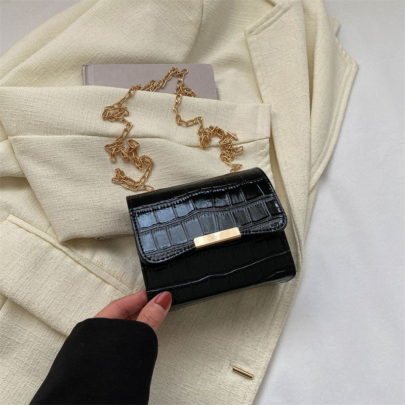 Simple crossbody small square bag