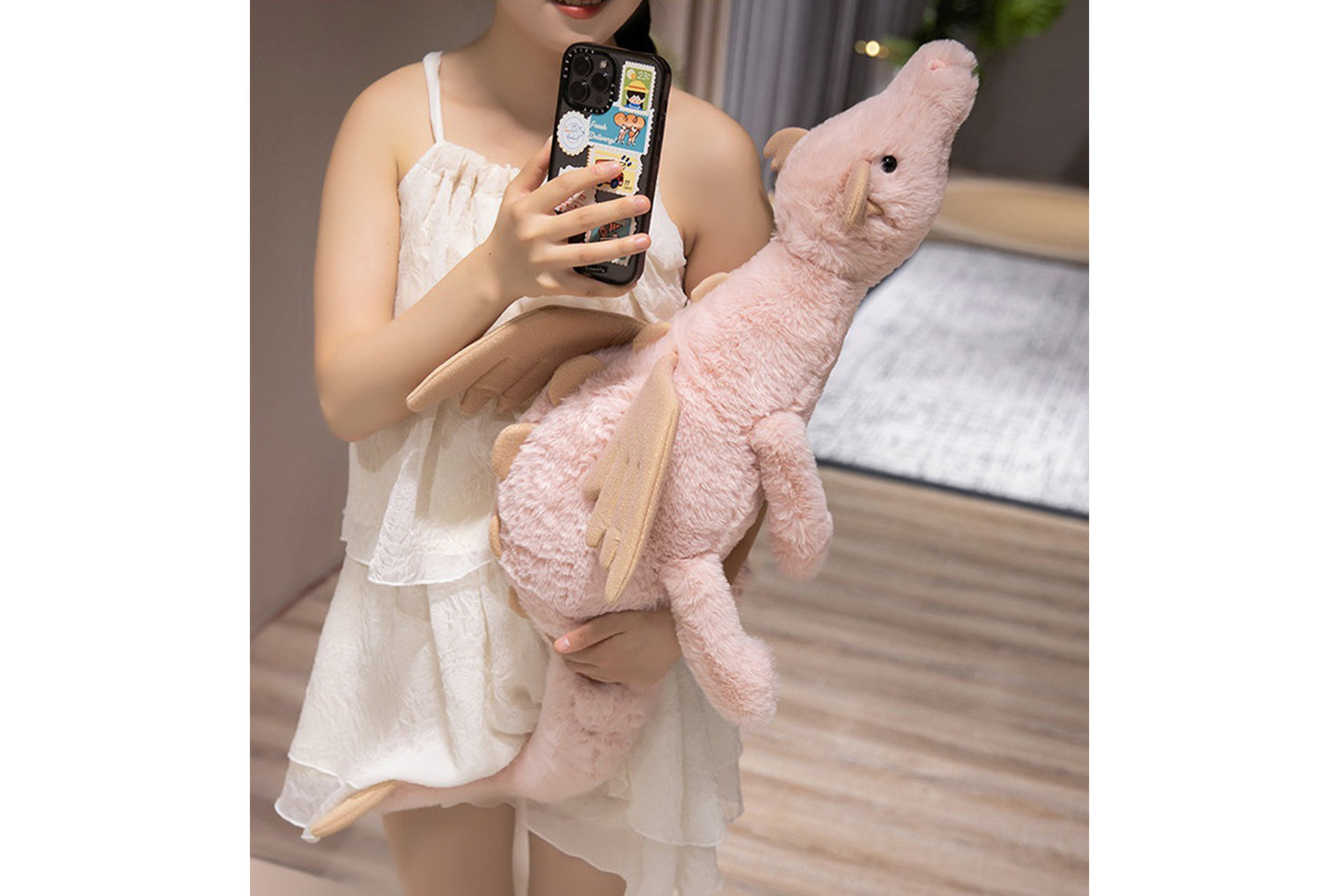 **Sky Dragon Large Plush Pillow**