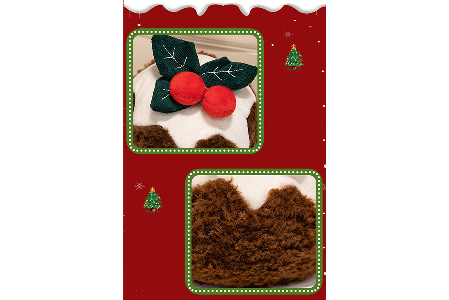 Christmas Plush Toy Set (Holiday Decorative Pendant Doll)