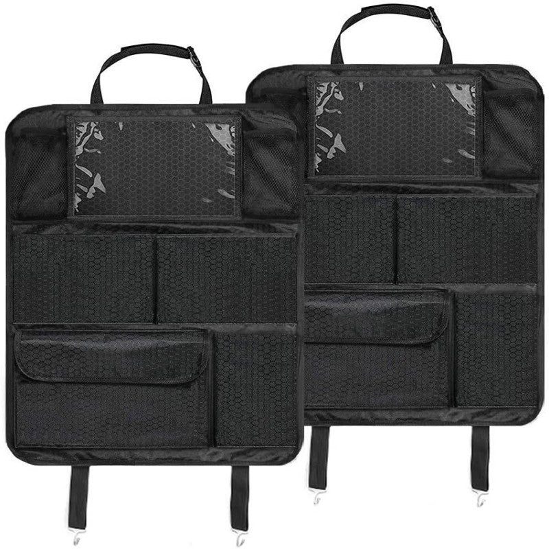 Car seat back storage bag