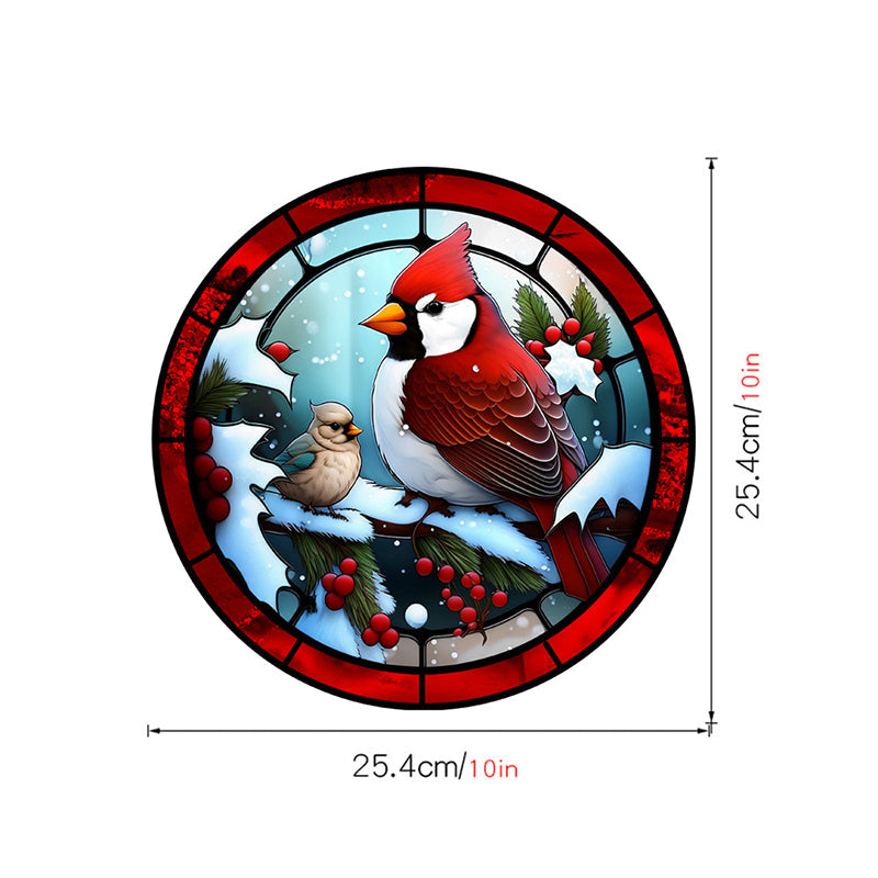 Bird strike warning stickers Colored static glass stickers