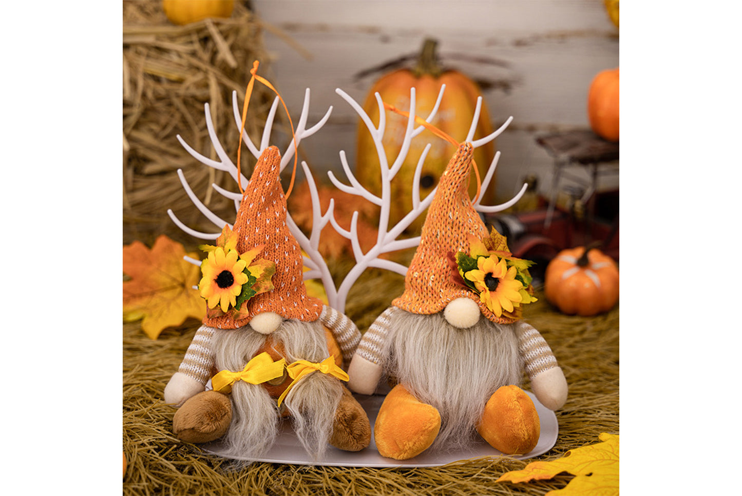 Thanksgiving Gnome Doll Pendant