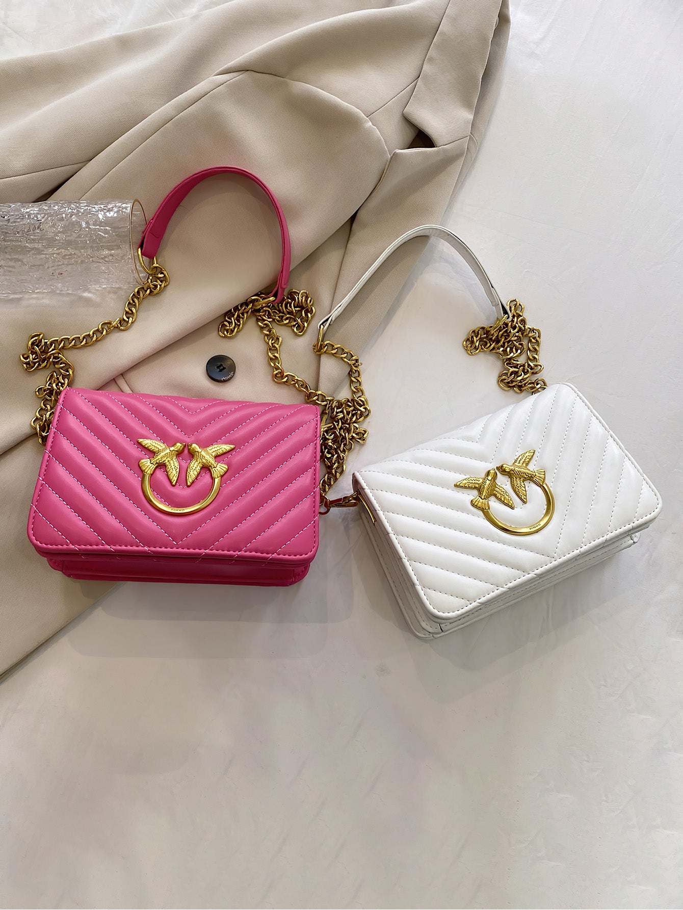 Nine-Color Flying Bird Embroidered Crossbody Bag - 9 Colours