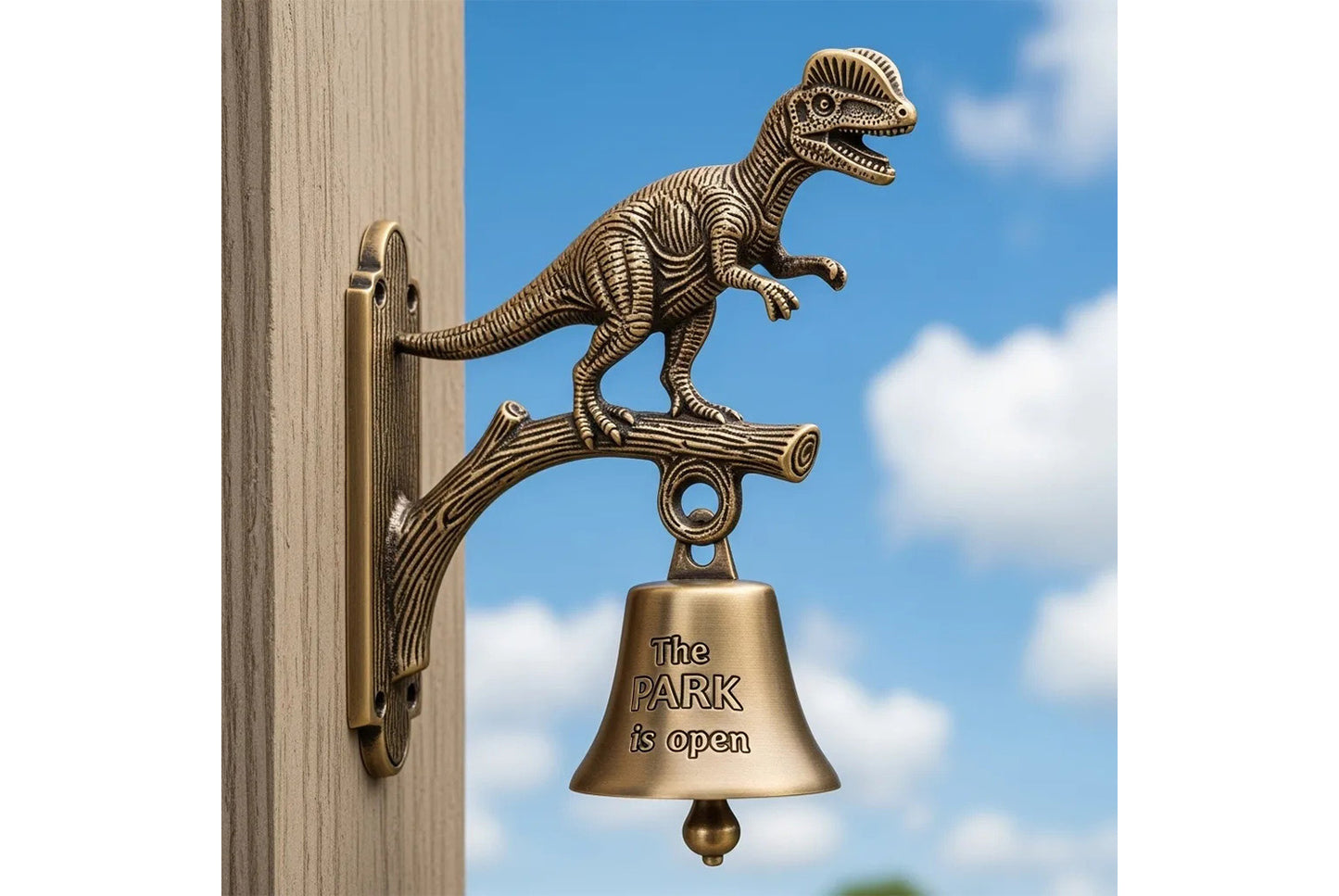 **Dinosaur Doorbell Welcome Doorbell Ornament**