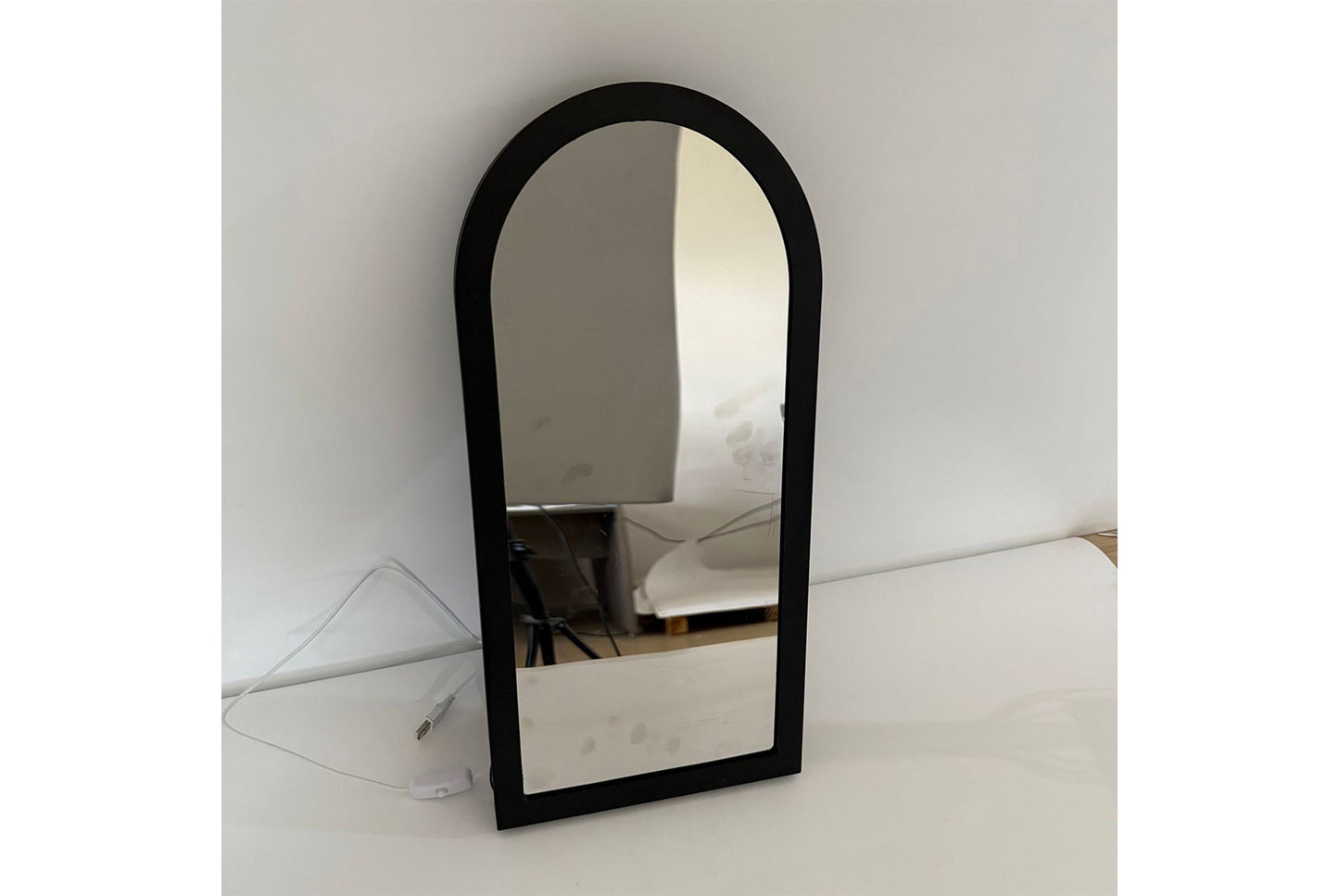 **Pottery Barn Ghost Hologram Mirror | Creative Halloween Wall Decor**