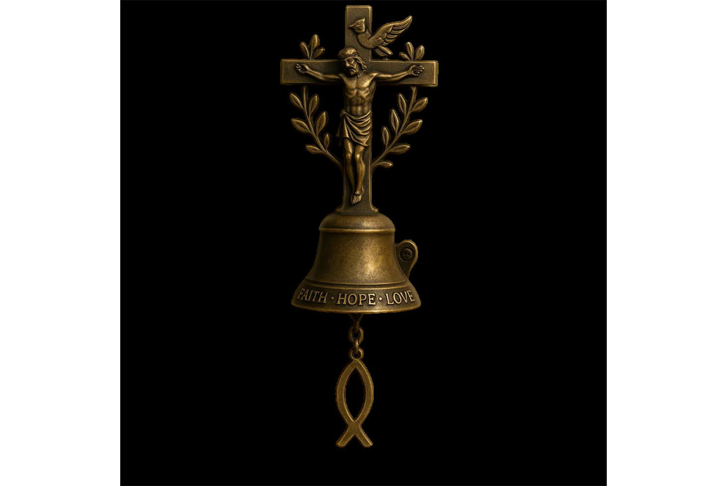 **Jesus Bless Doorbell Craft Decorative Doorbell Ornament**