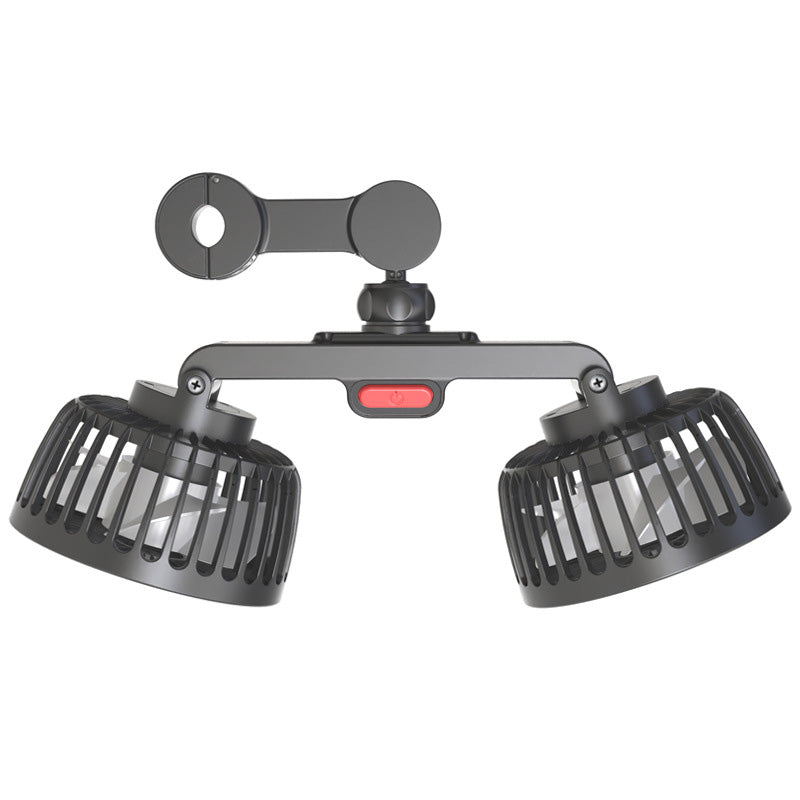 Car rear seat USB fan