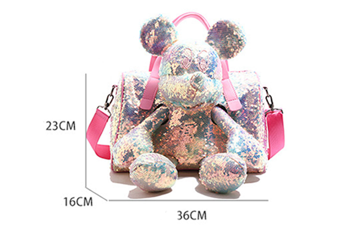 **Mickey Mouse Shoulder Bag with Doll**