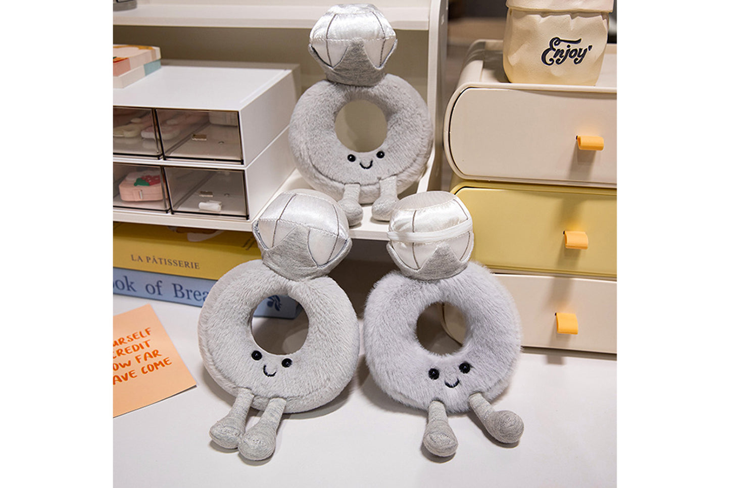 **JELLYCAT Diamond Ring Plush Toy**