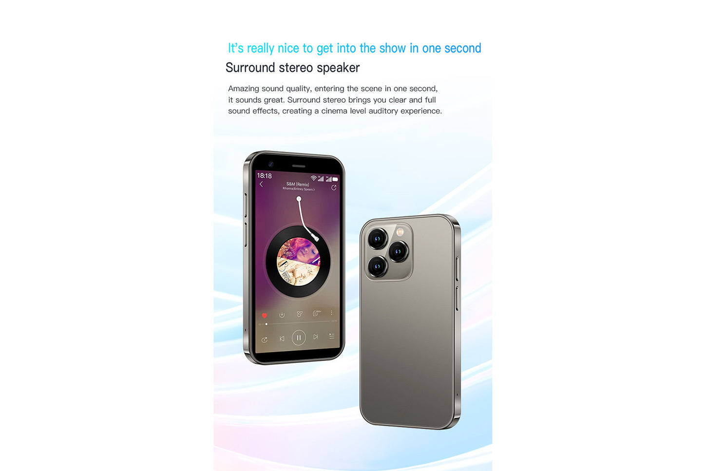 XS15 mini Dual-SIM Pocket Android Phone