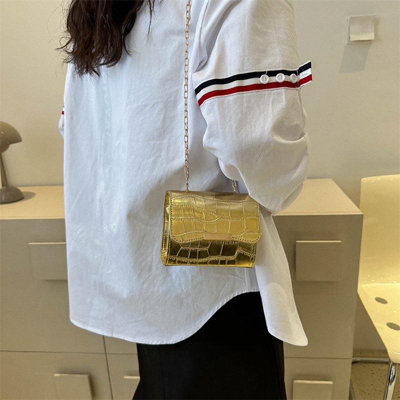 Simple crossbody small square bag