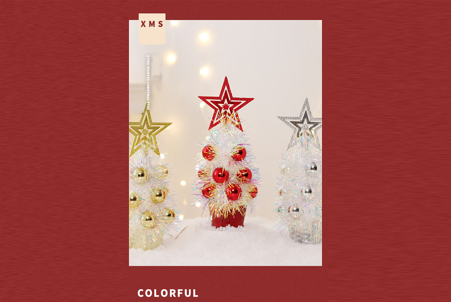 **Mini Wool Christmas Tree Ornament**
