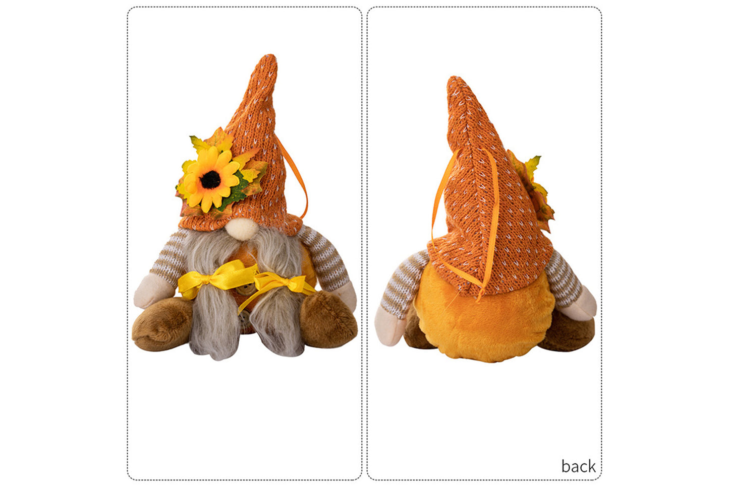 Thanksgiving Gnome Doll Pendant