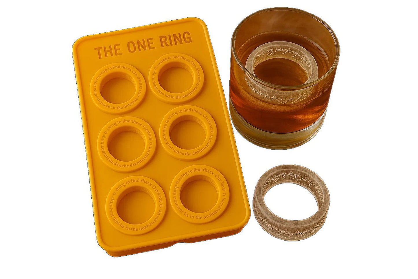 **One Ring Silicone Ice Mold | Round Ice Mold**