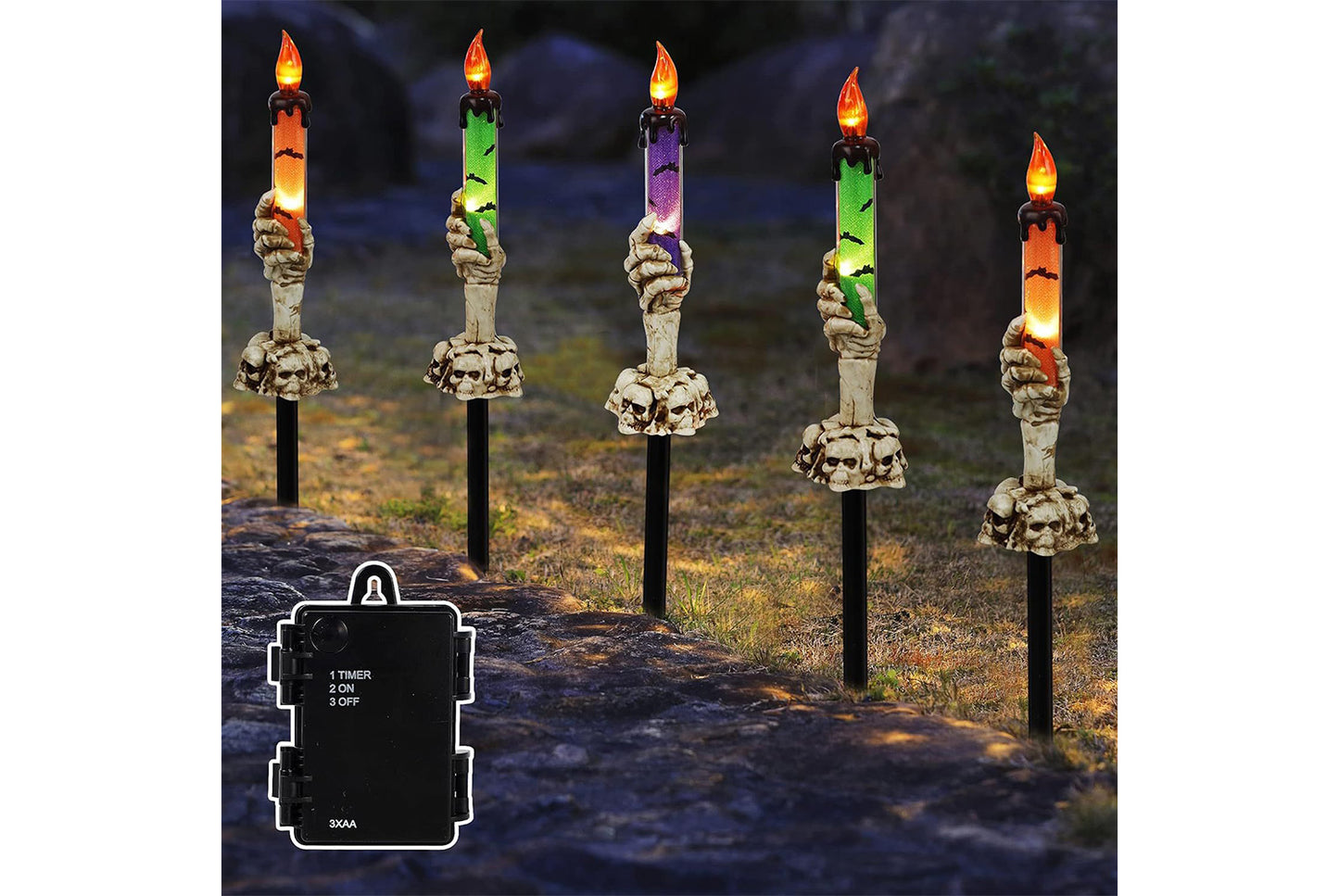 One-to-Five Garden Decorative Floor Lights
