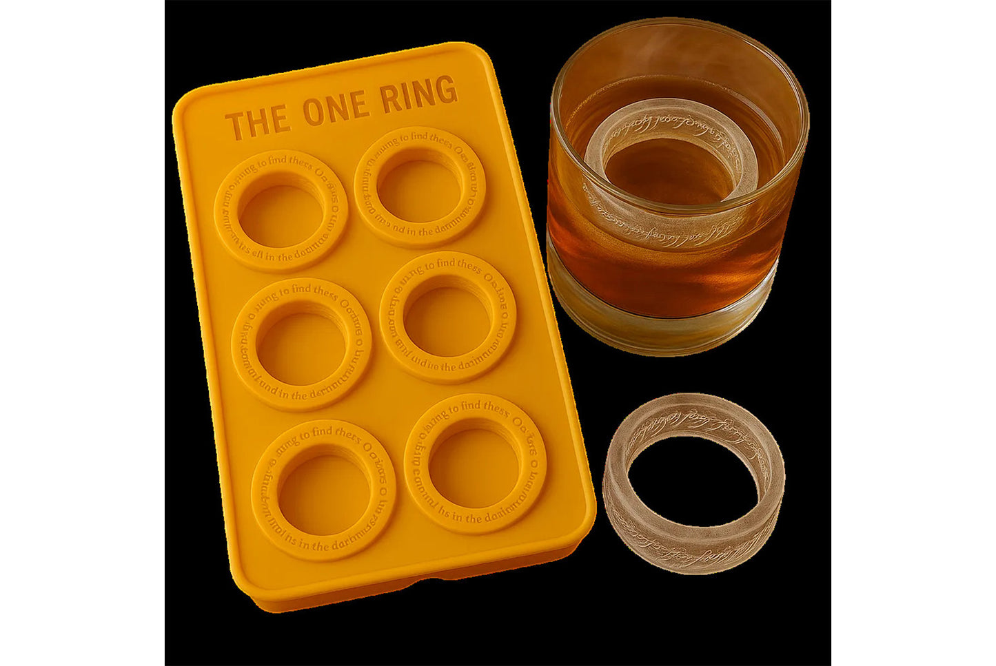 **One Ring Silicone Ice Mold | Round Ice Mold**