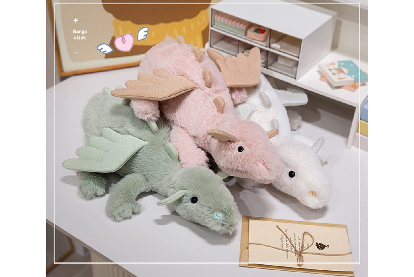 **Sky Dragon Large Plush Pillow**