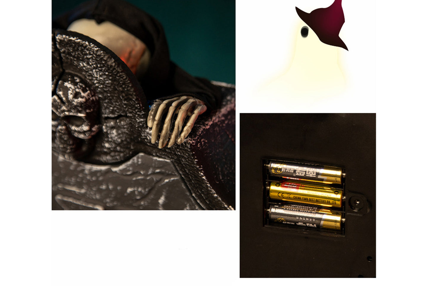 Halloween Lifting Light-Up Tombstone | Horror-Themed Decorative Ornament