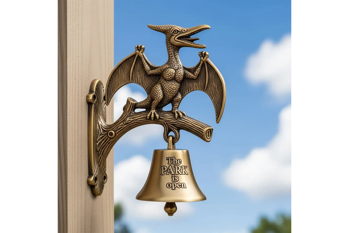 **Dinosaur Doorbell Welcome Doorbell Ornament**