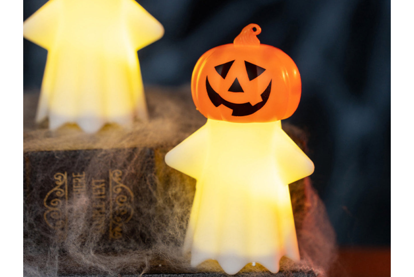 **Halloween LED Ghost Candle Light | Party Decoration Night Light**