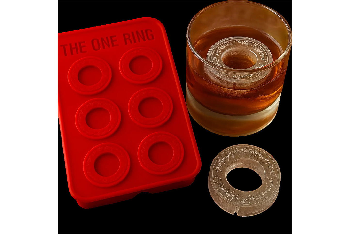**One Ring Silicone Ice Mold | Round Ice Mold**