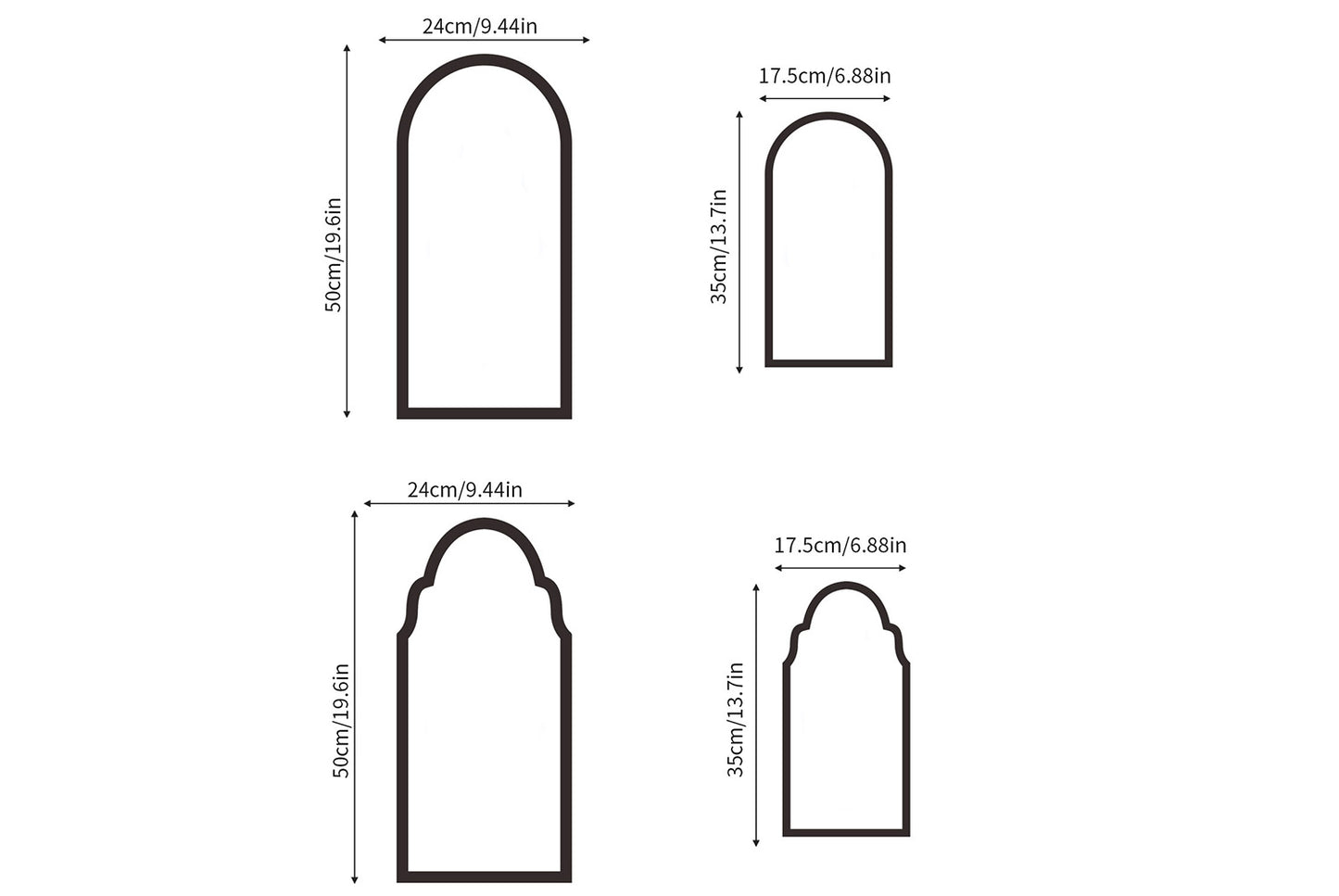 **Pottery Barn Ghost Hologram Mirror | Creative Halloween Wall Decor**