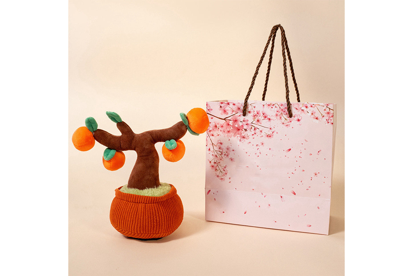 **Car Aromatherapy Plush Toy (Fun Potted Plant Ornament)**