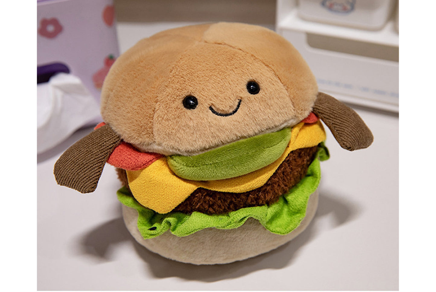 **Jellycat Creative Bouquet Hamburger Plush Toy**