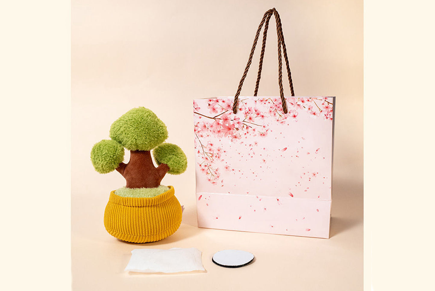 **Car Aromatherapy Plush Toy (Fun Potted Plant Ornament)**