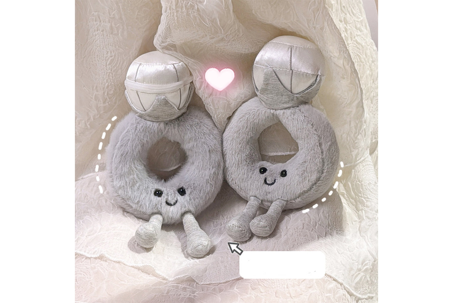**JELLYCAT Diamond Ring Plush Toy**