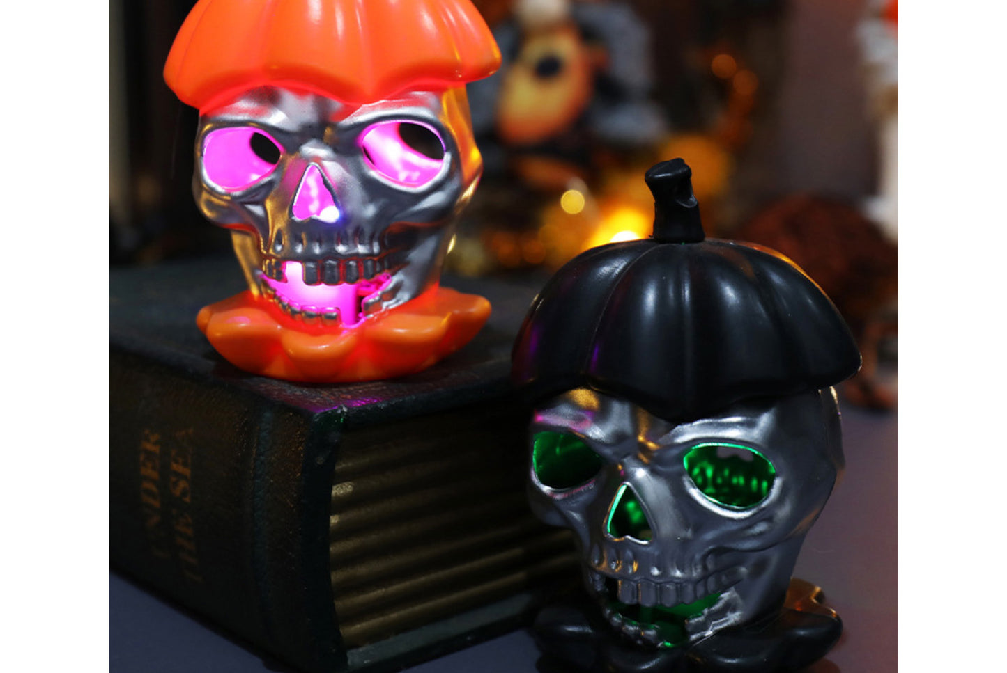 Halloween Skull Electronic Candle Light