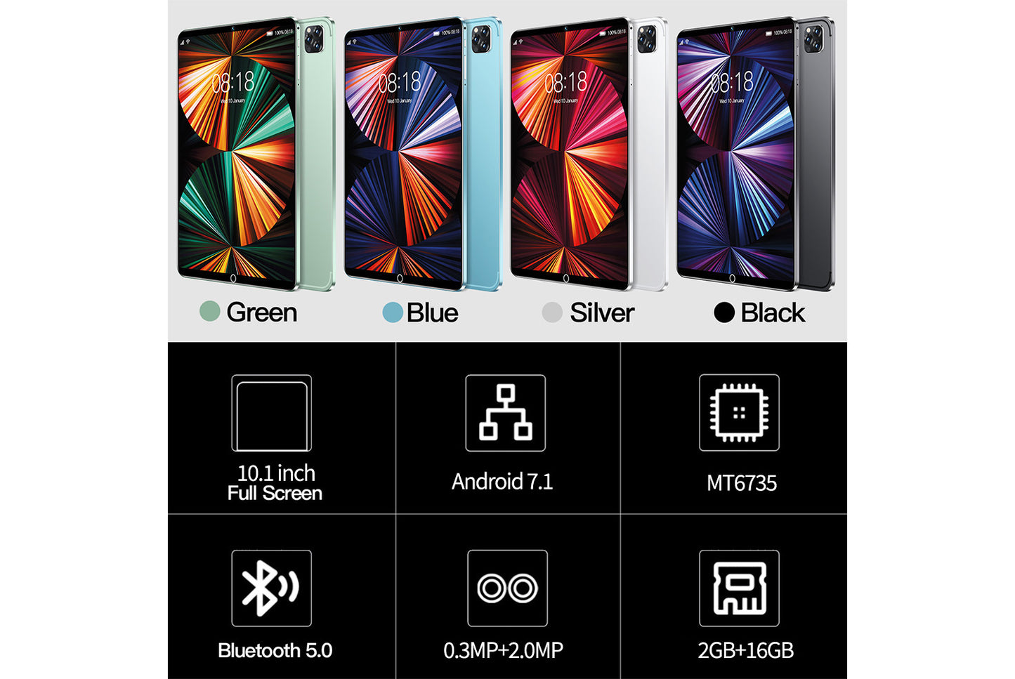 Smart Tablet Pro11 | 10.1-inch Large Screen