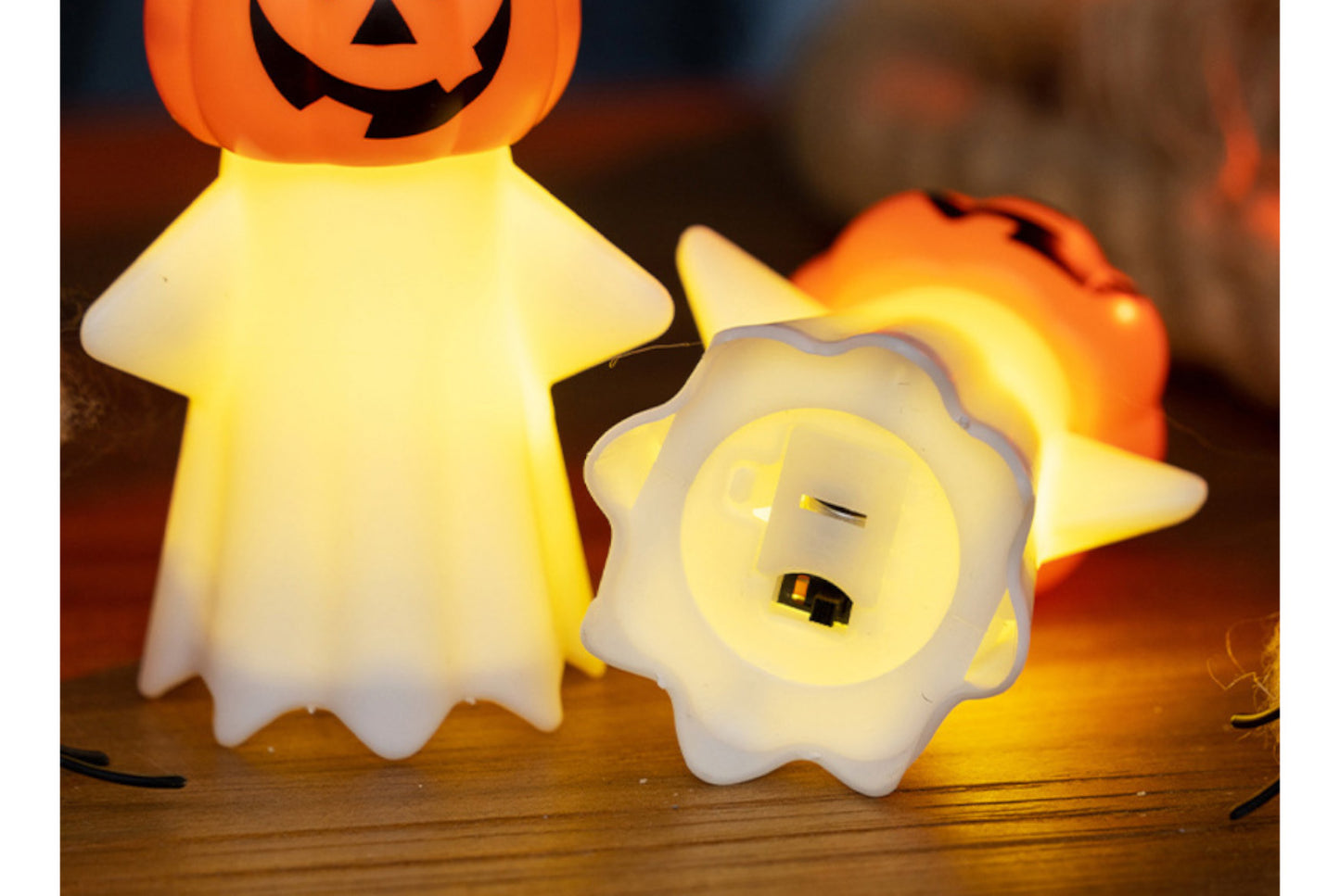 **Halloween LED Ghost Candle Light | Party Decoration Night Light**