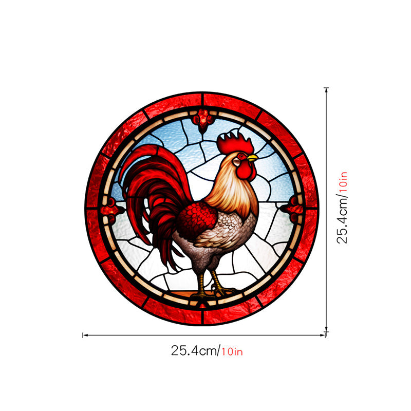 Bird strike warning stickers Colored static glass stickers